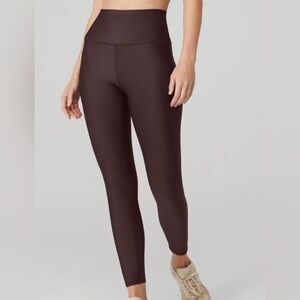 Alo Raisin 7/8 High-Waist Airlift Legging Size XS & Airlift Intrigue Bra Size XS